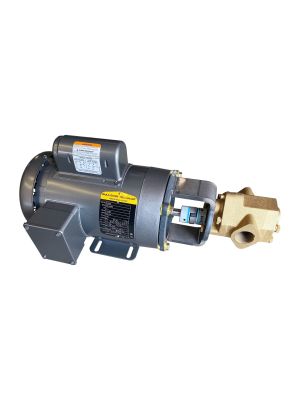 25gpm Oil Transfer Gear Pump with 1HP motor (No Switch, Plug, or Handle)